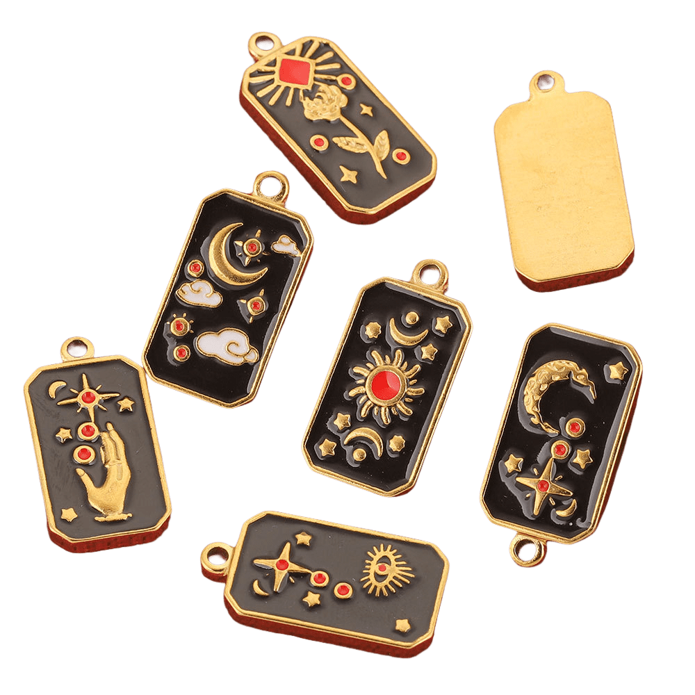 Cosmic Tarot Charm Enchanted Pendant Collection - SG STORE