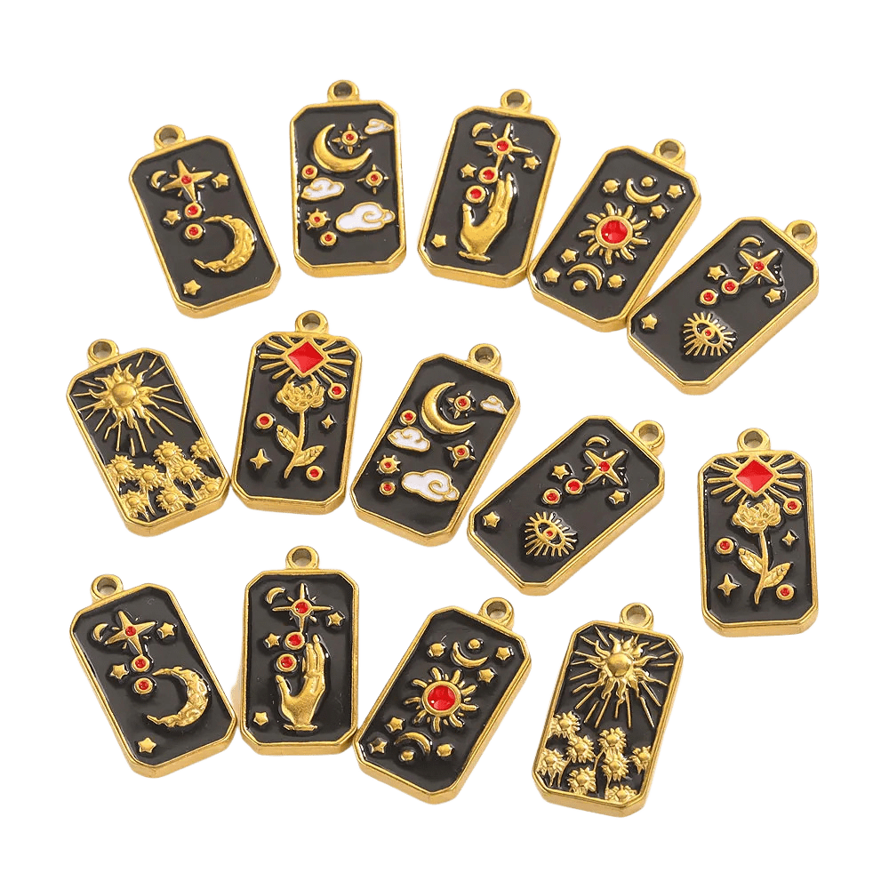 Cosmic Tarot Charm Enchanted Pendant Collection - SG STORE